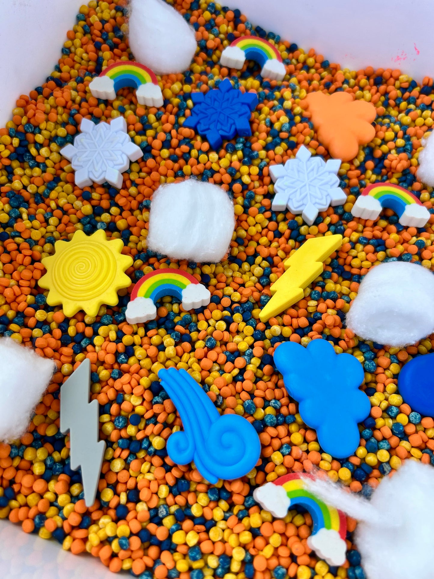 Weather Sensory Bin