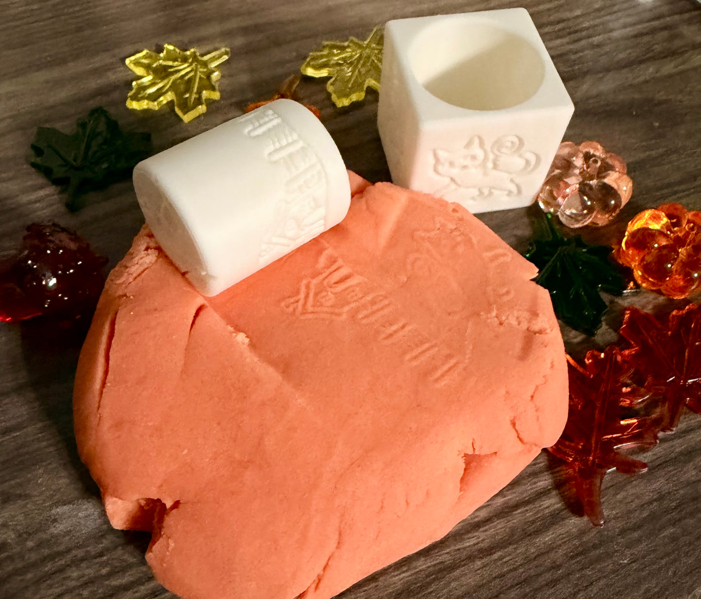 Spooky Fall Dough Jar