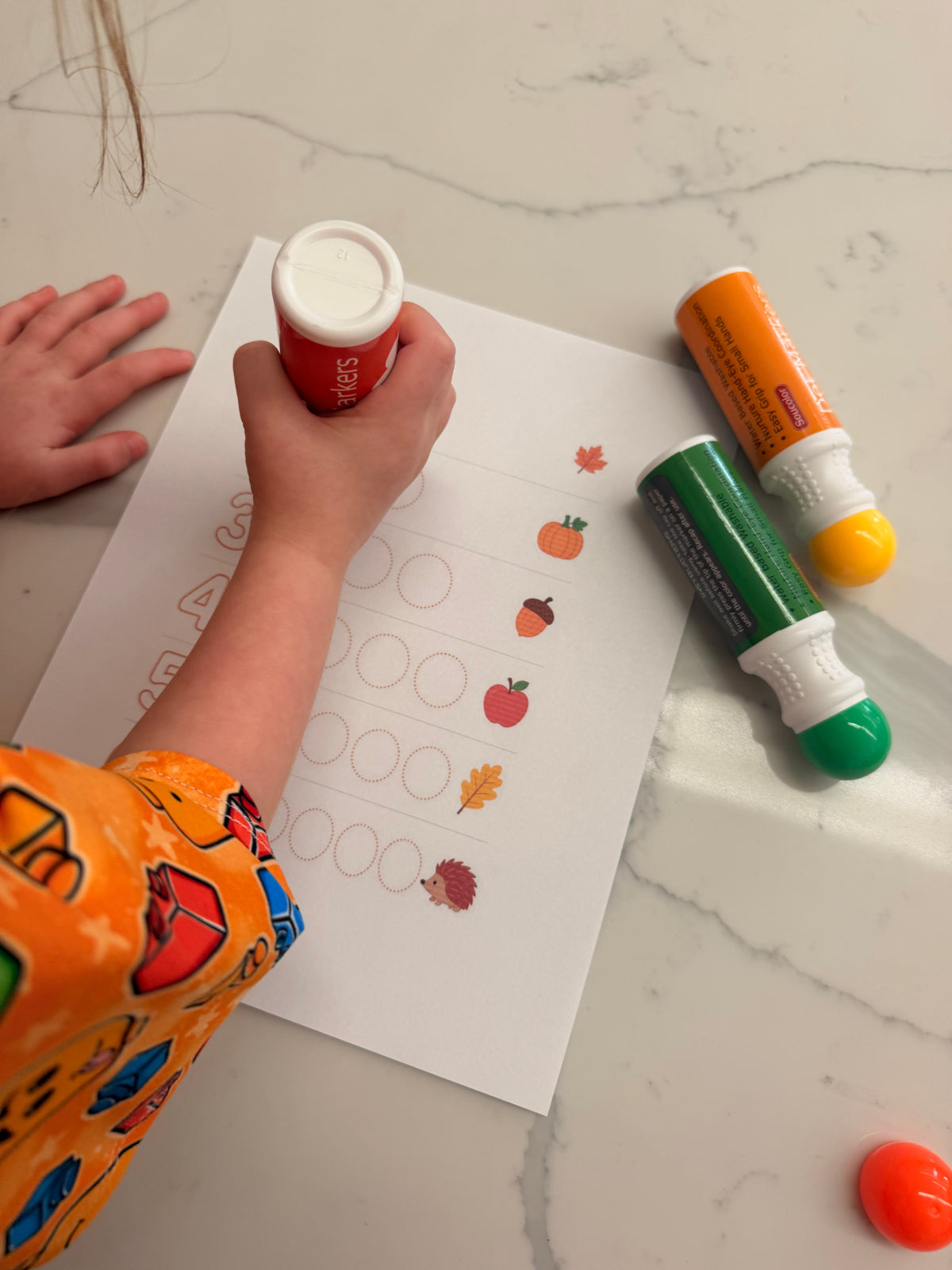 Fall Morning Basket Printables