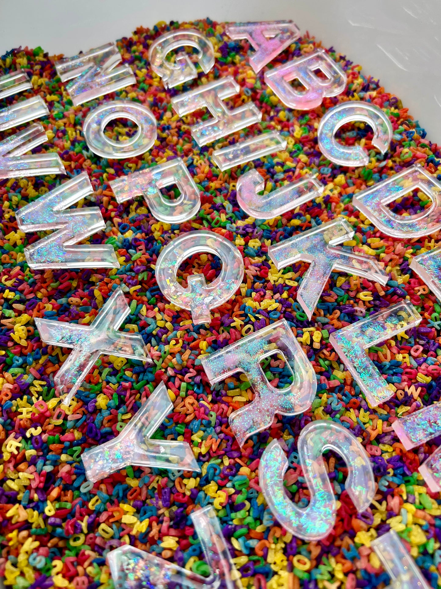 Resin Alphabet Set