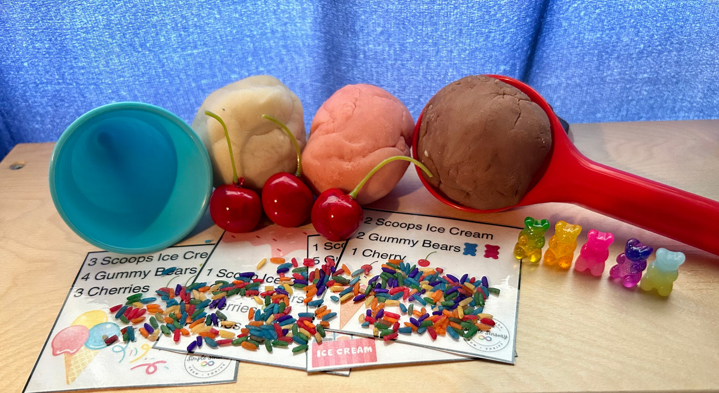 Ice Cream Party Play Doh Kit