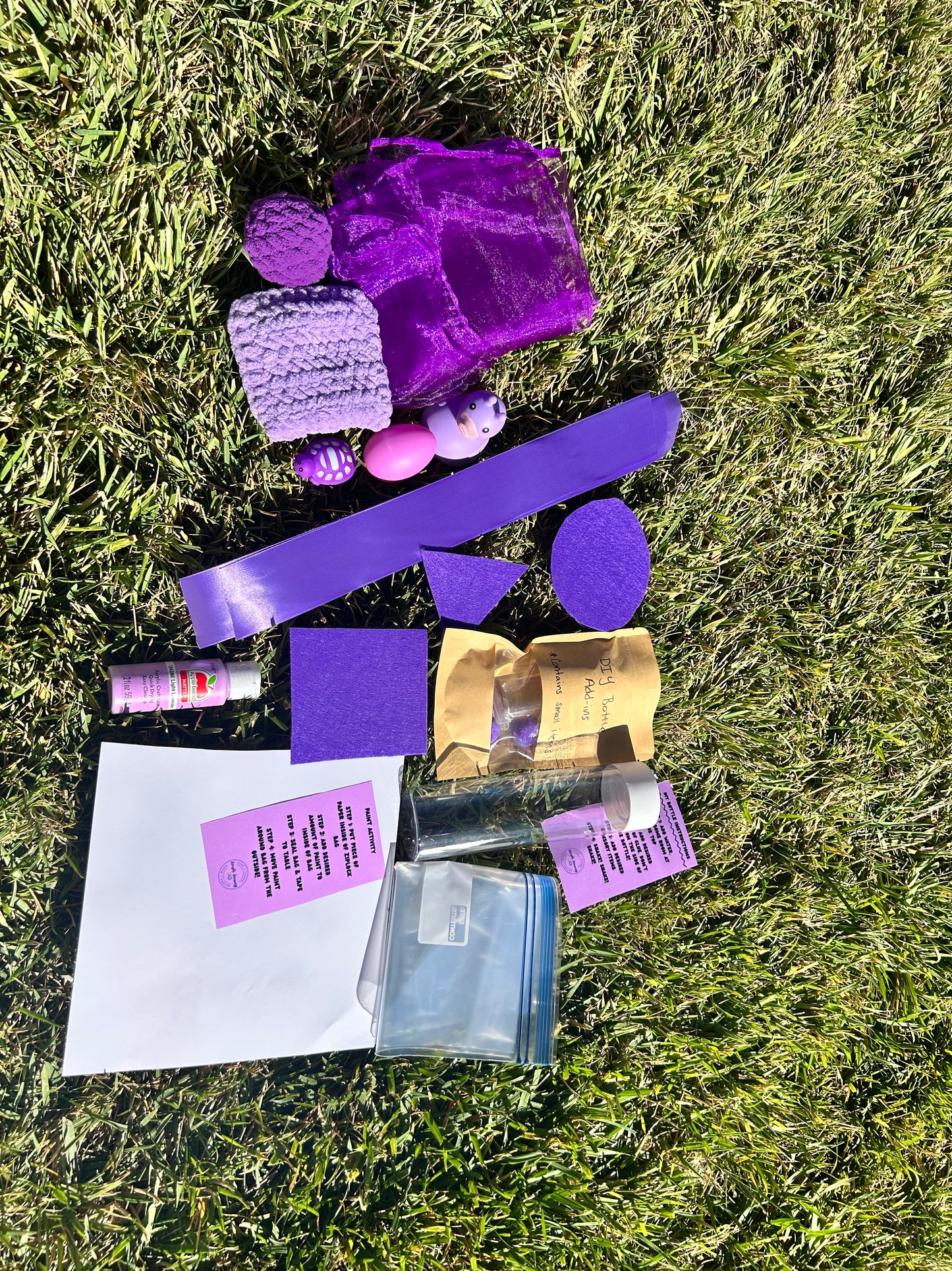 Purple Sensory Box