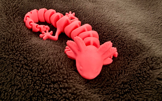 Pink Axolotl Fidget