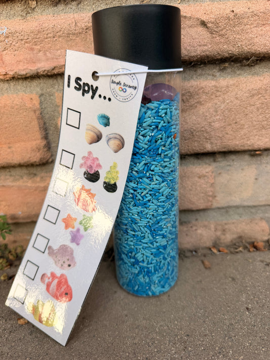 ISpy Bottle: Ocean Animals