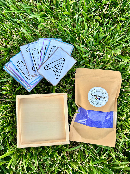 Tactile Trace and Learn Salt Tray